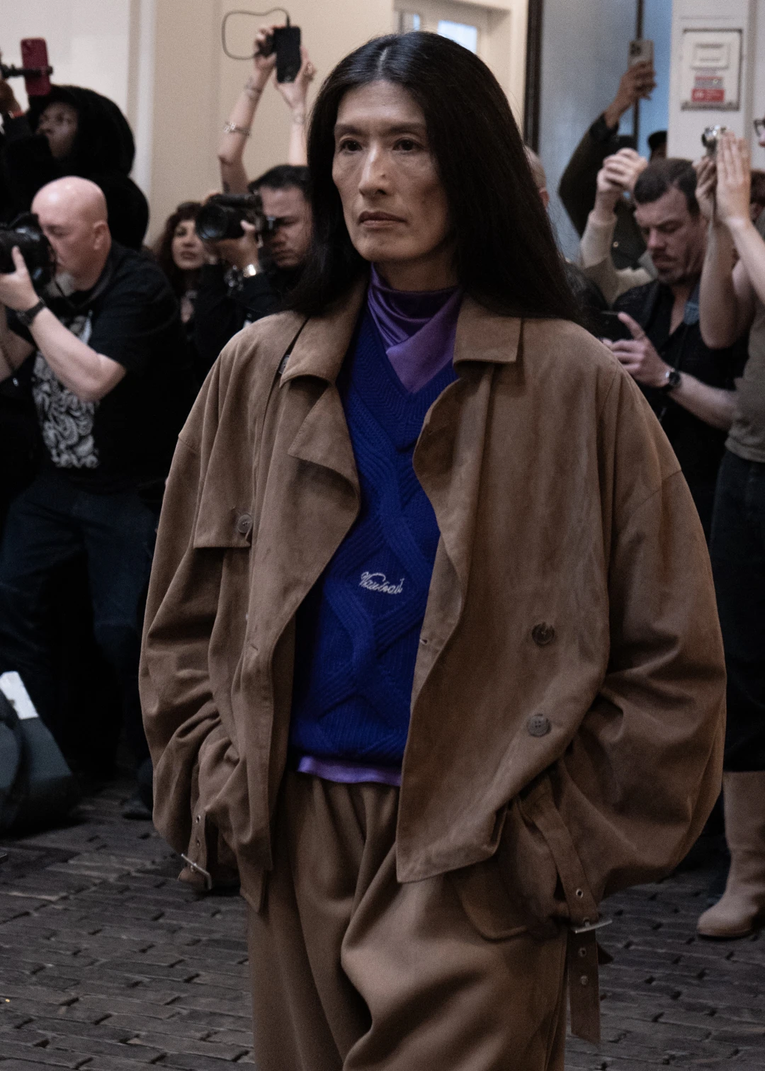 fashion show, upper body model