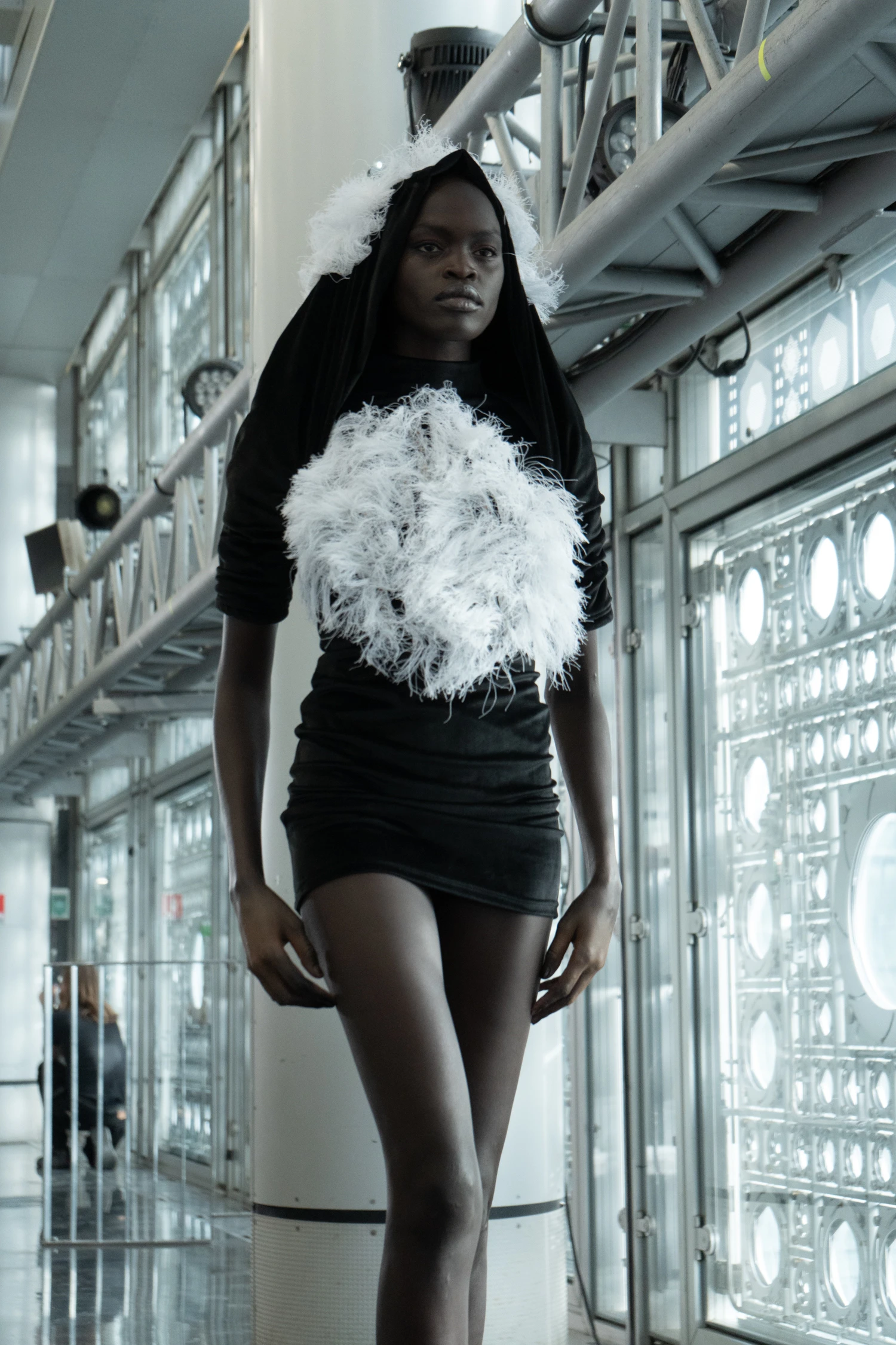 runway, model full body
