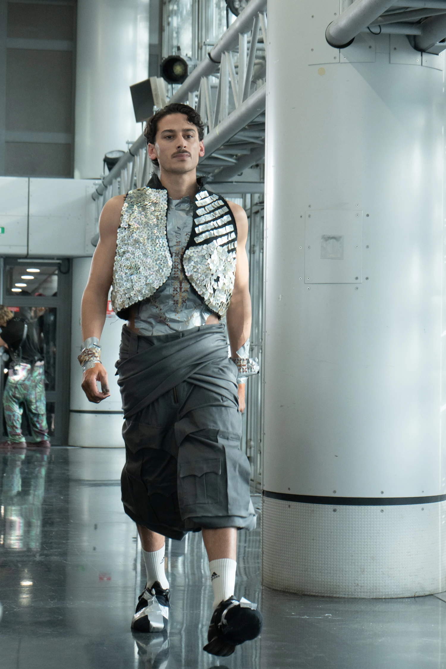 runway, model full body