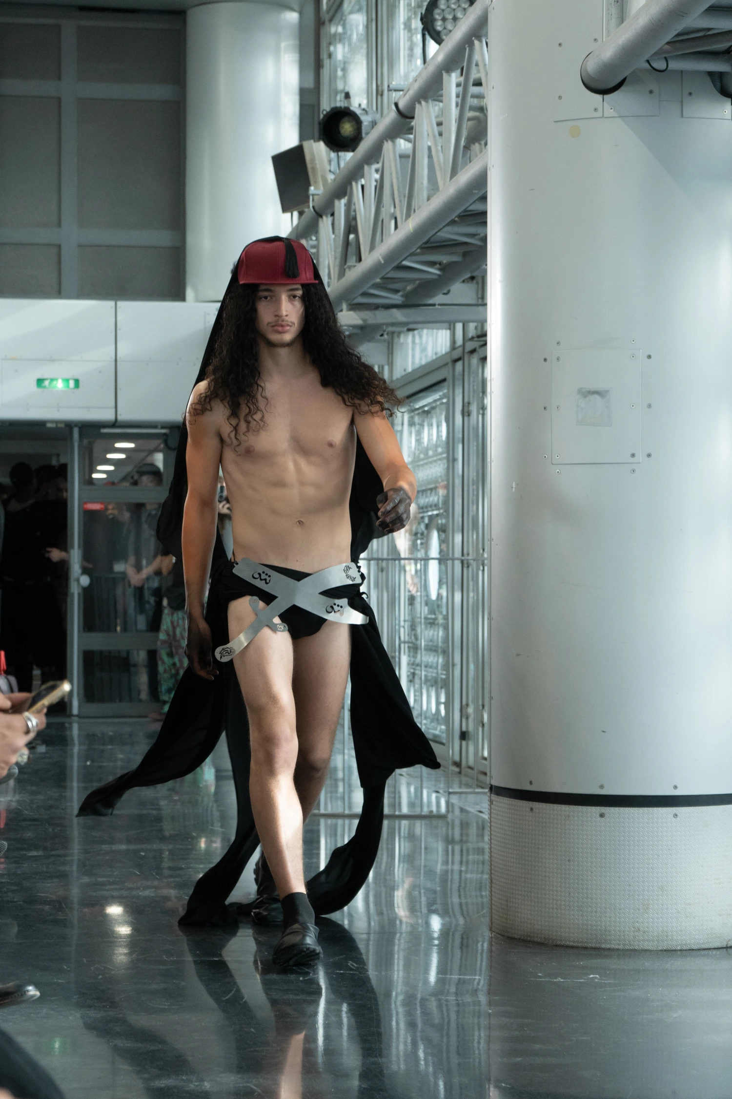 runway, model full body
